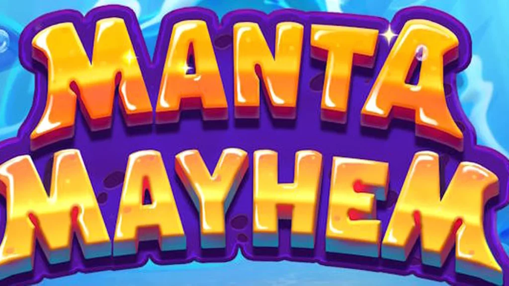 Manta Mayhem سلاٹ گیم کا سمندری تھیم والا منظر